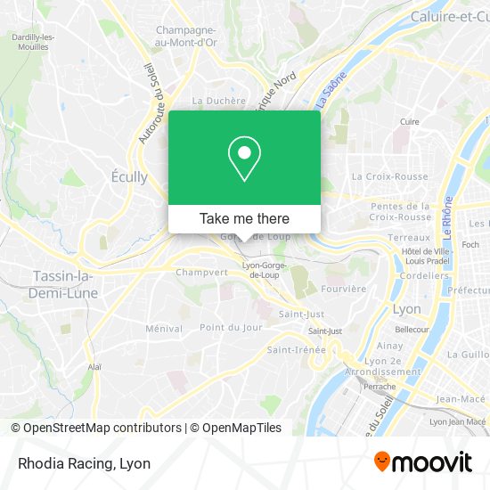 Mapa Rhodia Racing