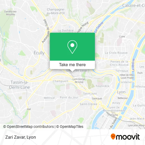 Zari Zavar map
