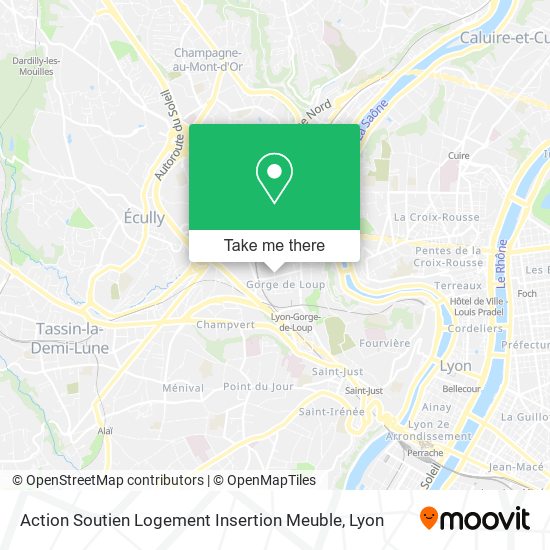 Mapa Action Soutien Logement Insertion Meuble