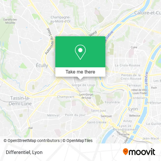 Differentiel map