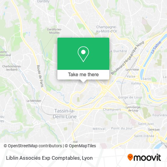 Liblin Associés Exp Comptables map