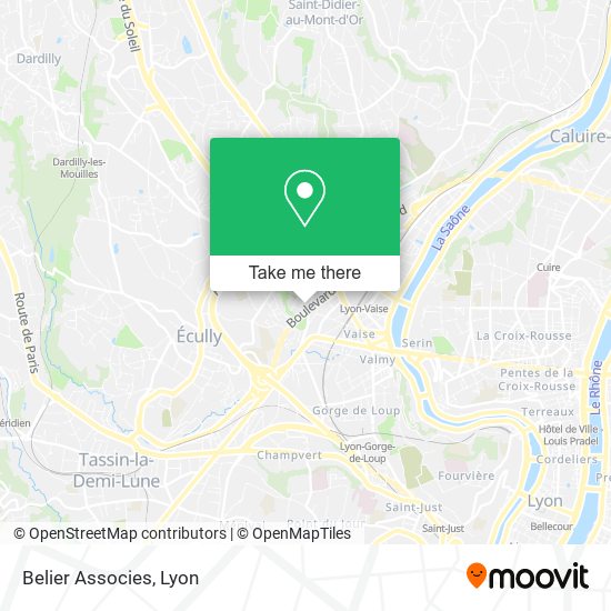 Belier Associes map