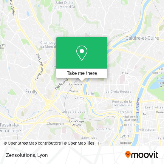 Zensolutions map