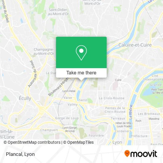 Plancal map