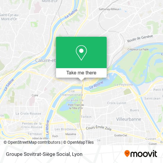 Groupe Sovitrat-Siège Social map