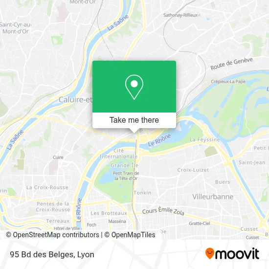 95 Bd des Belges map