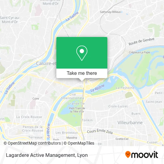 Lagardere Active Management map
