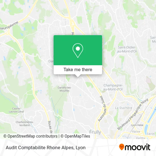 Audit Comptabilite Rhone Alpes map