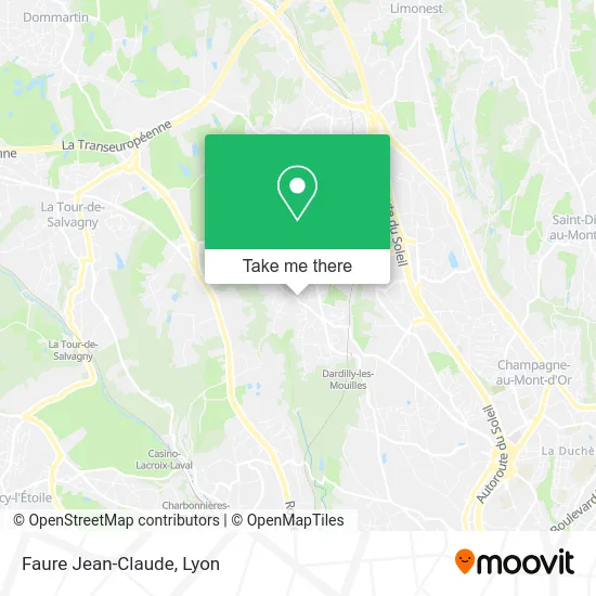 Faure Jean-Claude map