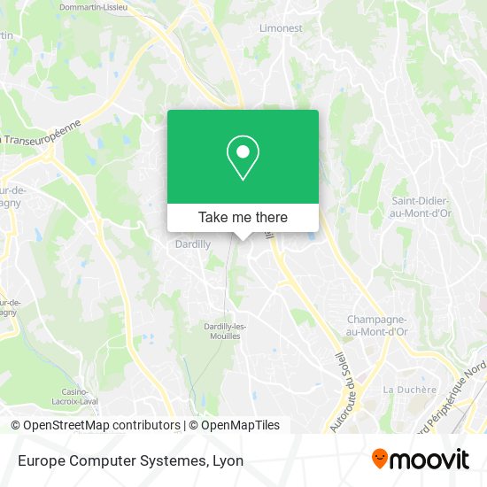 Europe Computer Systemes map