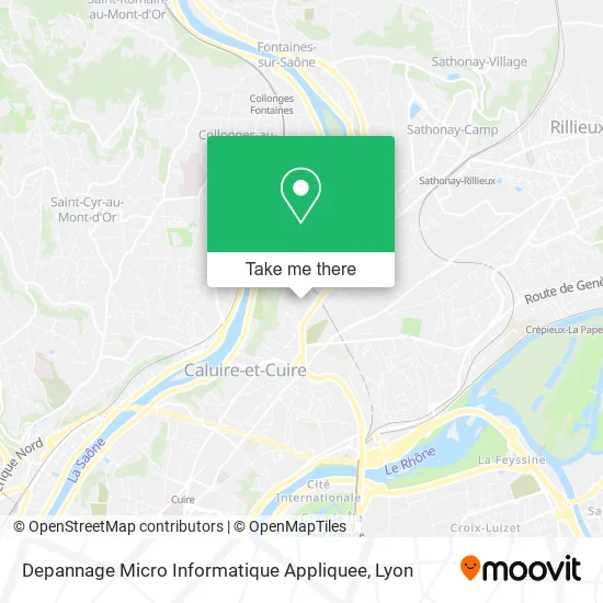 Depannage Micro Informatique Appliquee map