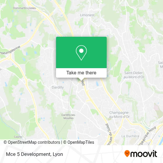 Mce 5 Development map
