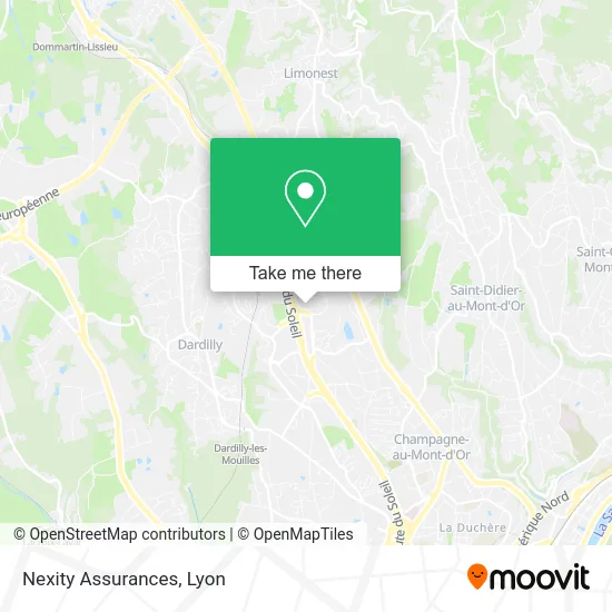 Nexity Assurances map