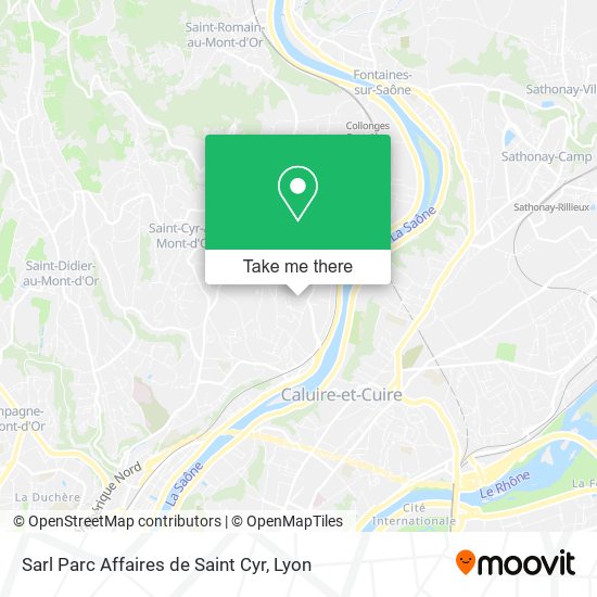 Sarl Parc Affaires de Saint Cyr map