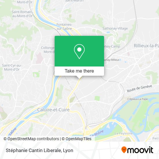 Stéphanie Cantin Liberale map