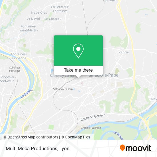 Multi Méca Productions map