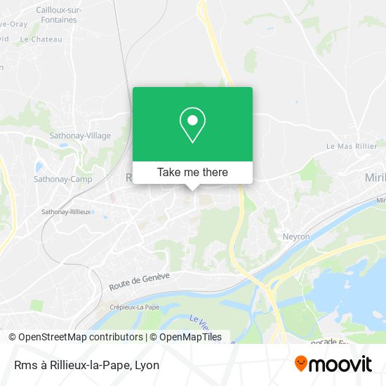 Rms à Rillieux-la-Pape map
