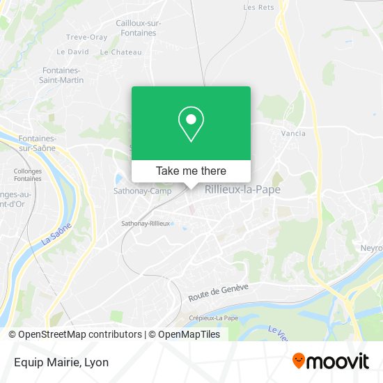 Equip Mairie map