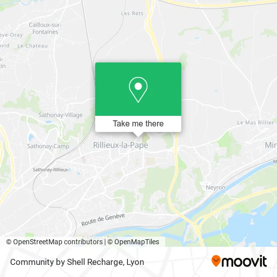 Community by Shell Recharge map