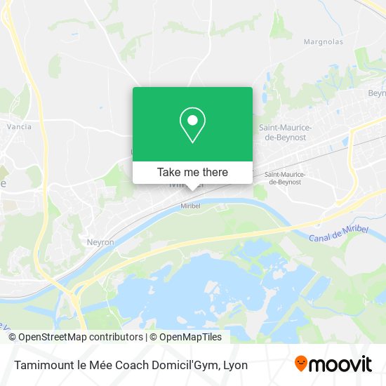 Tamimount le Mée Coach Domicil'Gym map