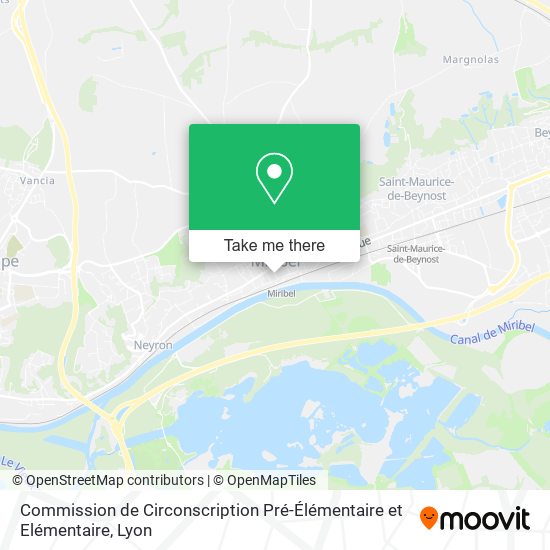 Commission de Circonscription Pré-Élémentaire et Elémentaire map