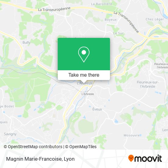 Mapa Magnin Marie-Francoise