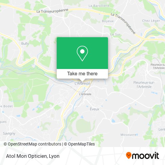 Atol Mon Opticien map