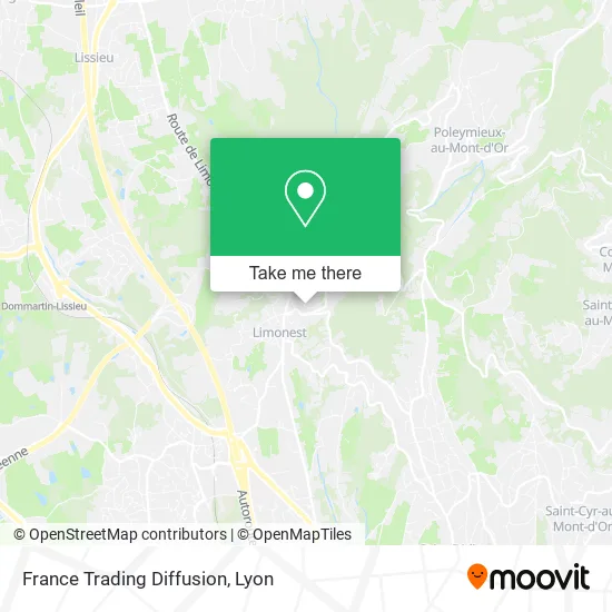France Trading Diffusion map