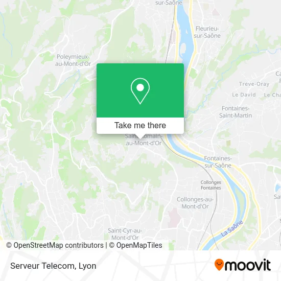 Serveur Telecom map