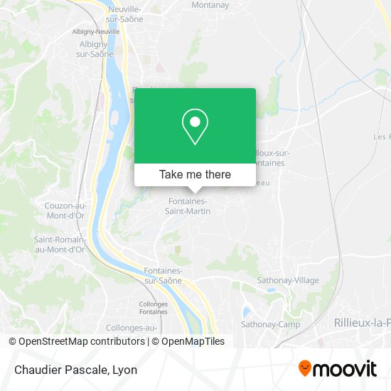 Mapa Chaudier Pascale