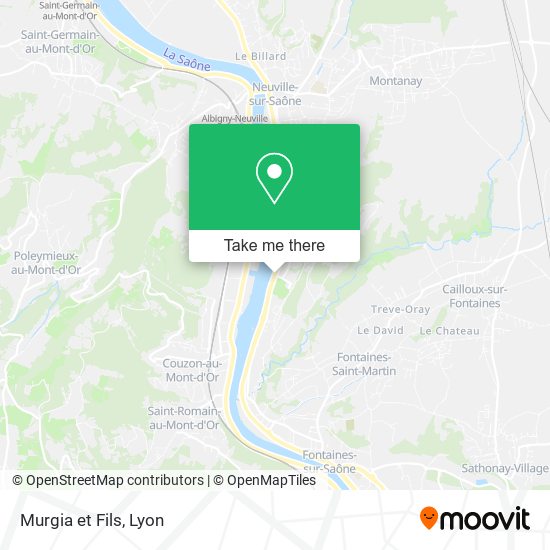 Murgia et Fils map