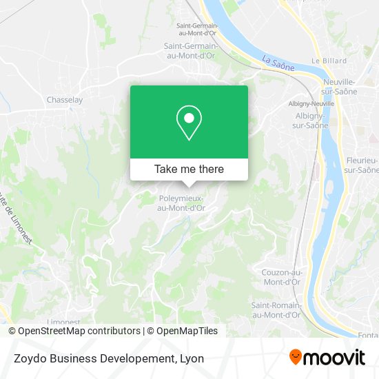 Zoydo Business Developement map