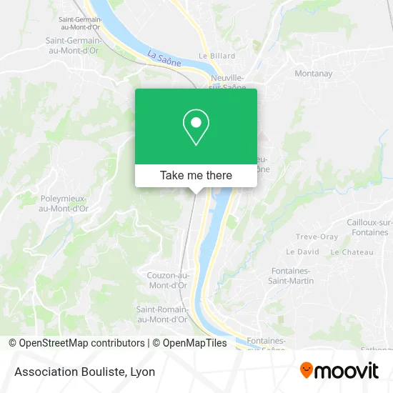 Association Bouliste map