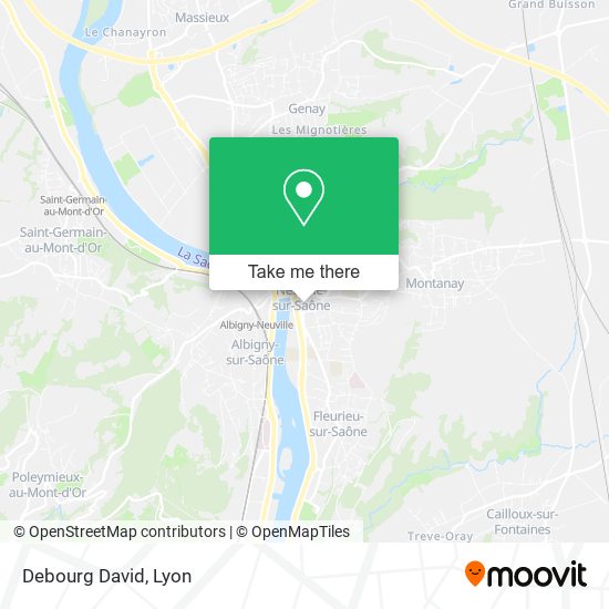 Debourg David map