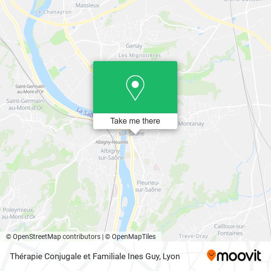 Thérapie Conjugale et Familiale Ines Guy map