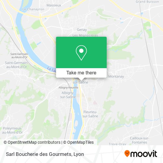 Sarl Boucherie des Gourmets map