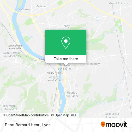 Pitrat Bernard Henri map