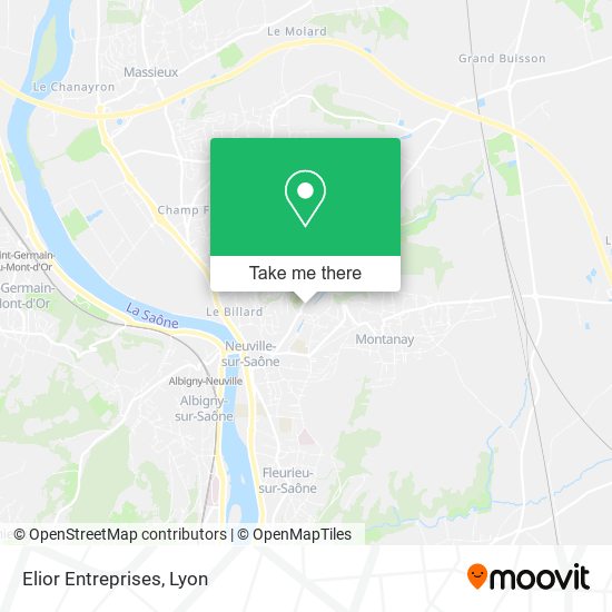 Elior Entreprises map