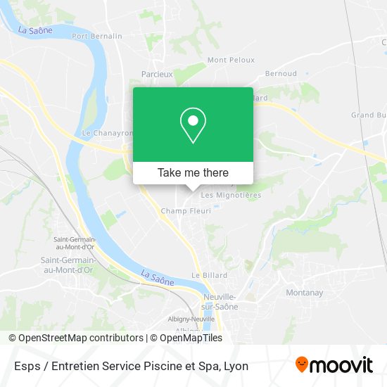 Esps / Entretien Service Piscine et Spa map