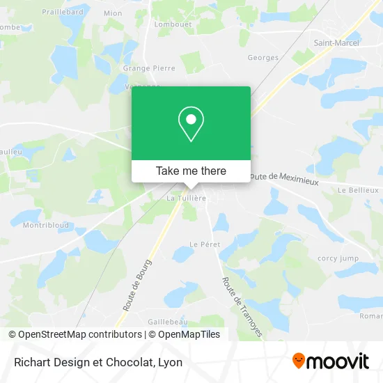 Richart Design et Chocolat map