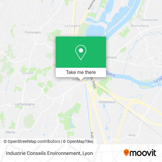 Industrie Conseils Environnement map