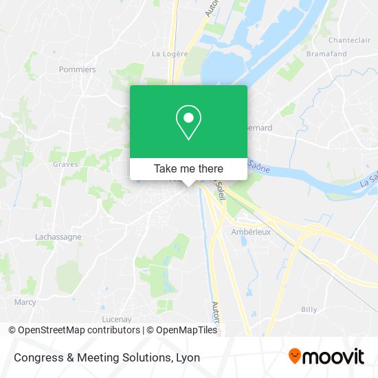 Congress & Meeting Solutions map