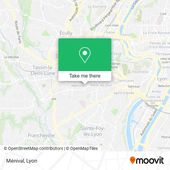 Ménival map