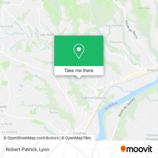 Robert Patrick map