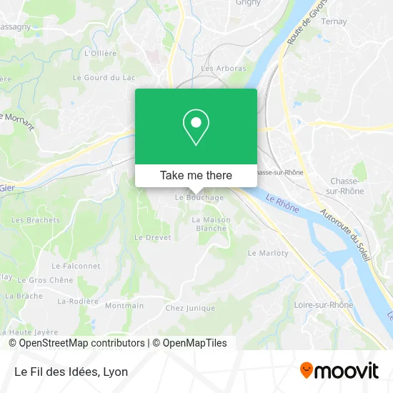 Le Fil des Idées map