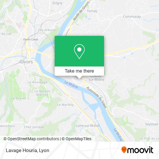 Lavage Houria map