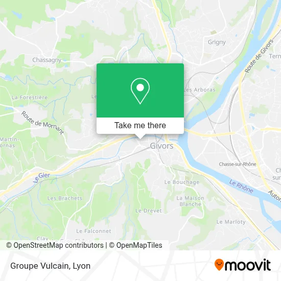 Groupe Vulcain map