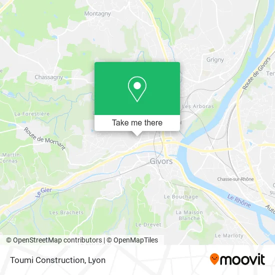 Toumi Construction map