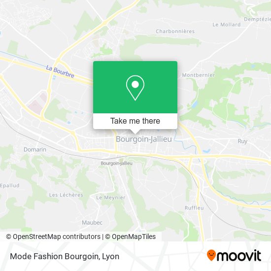 Mapa Mode Fashion Bourgoin