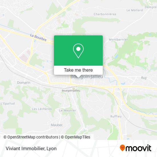 Viviant Immobilier map